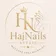 HajNails Stúdió logó